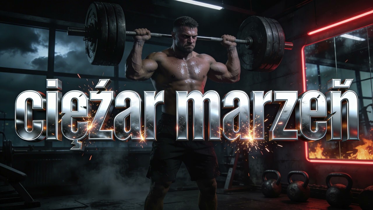 CIĘŻAR MARZEŃ (Gym Rap Motivation) | Polski Trap Siłownia