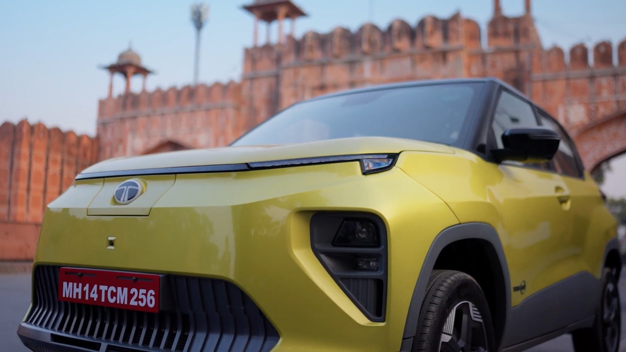 Обновленный электромобиль TATA Punch EV