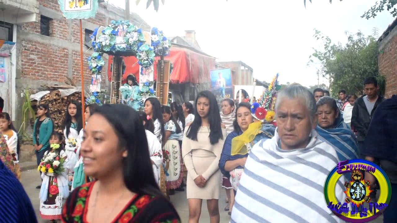 Fiesta Patronal Purepecha en  Santa Cruz Tanaco Chéran Mich. 2018