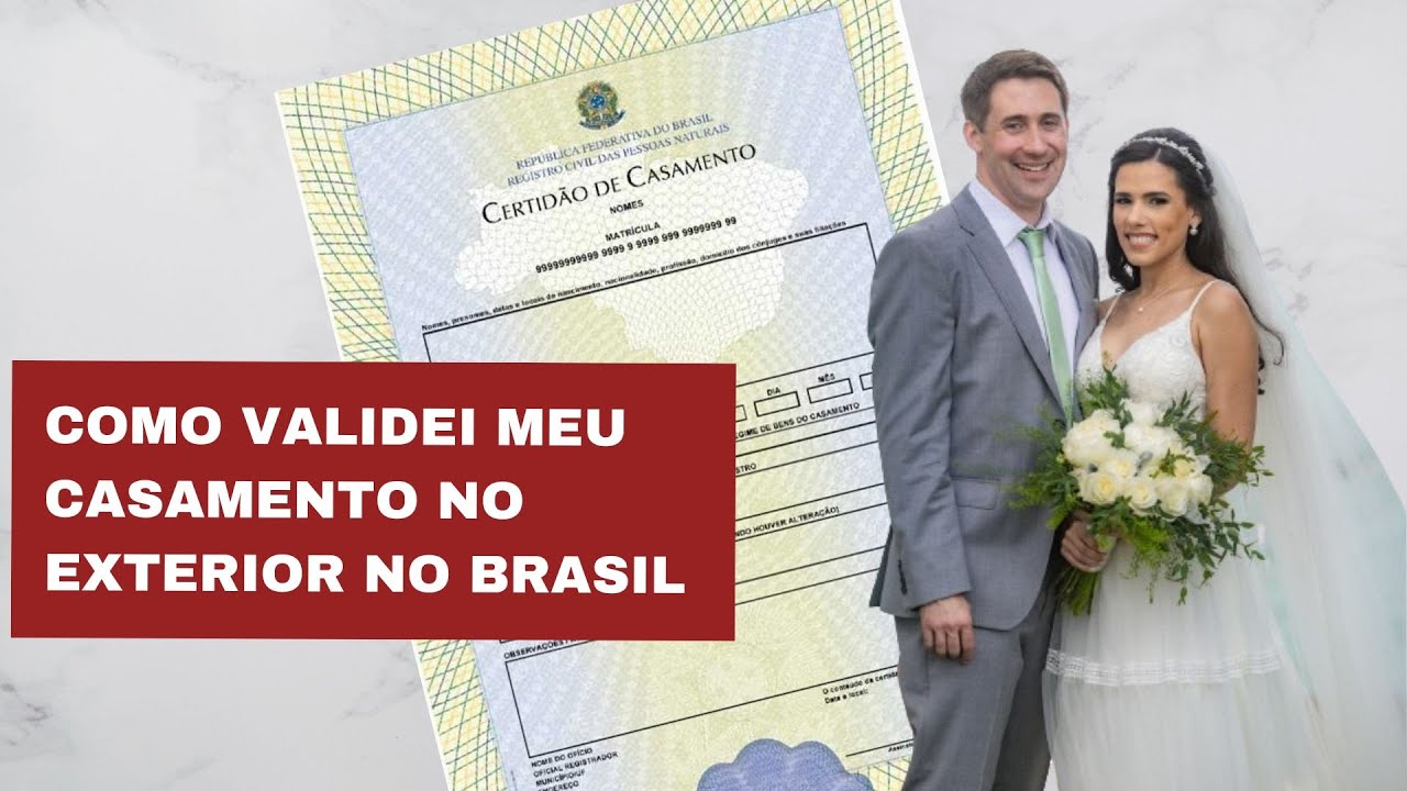 Como registrei o meu casamento dos EUA no cartório brasileiro