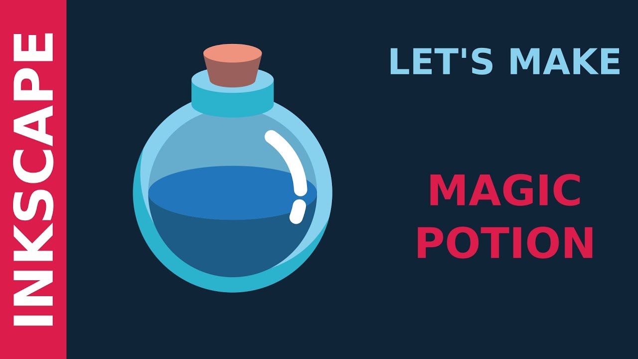 Inkscape Tutorial: How to draw a Magic Potion