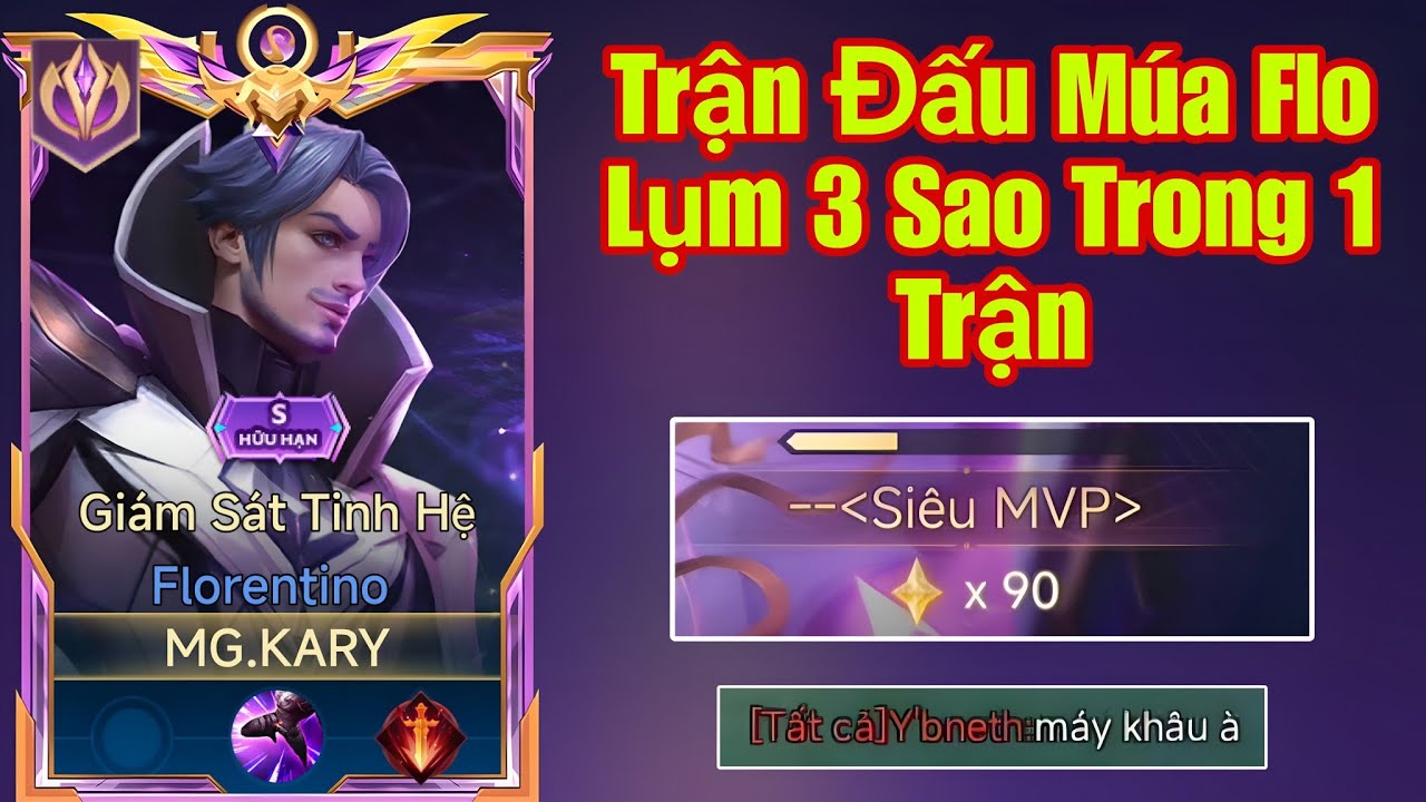 Màn Múa Flo Cực Cháy Giúp Cộng 3 Sao Chỉ Trong Một Trận Trên Rank Chiến Tướng 90 Sao