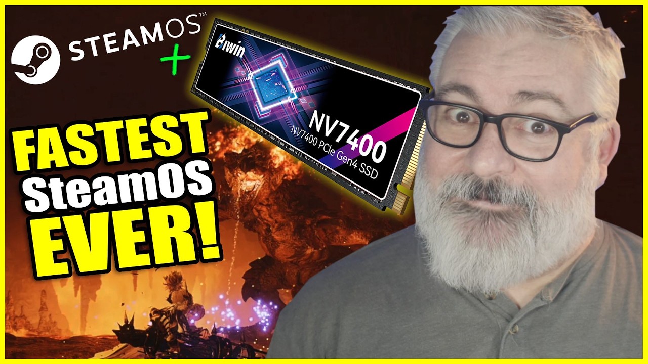 САМАЯ БЫСТРАЯ установка SteamOS! &mdash; Гайд и тест скорости с SSD Biwin NV7400