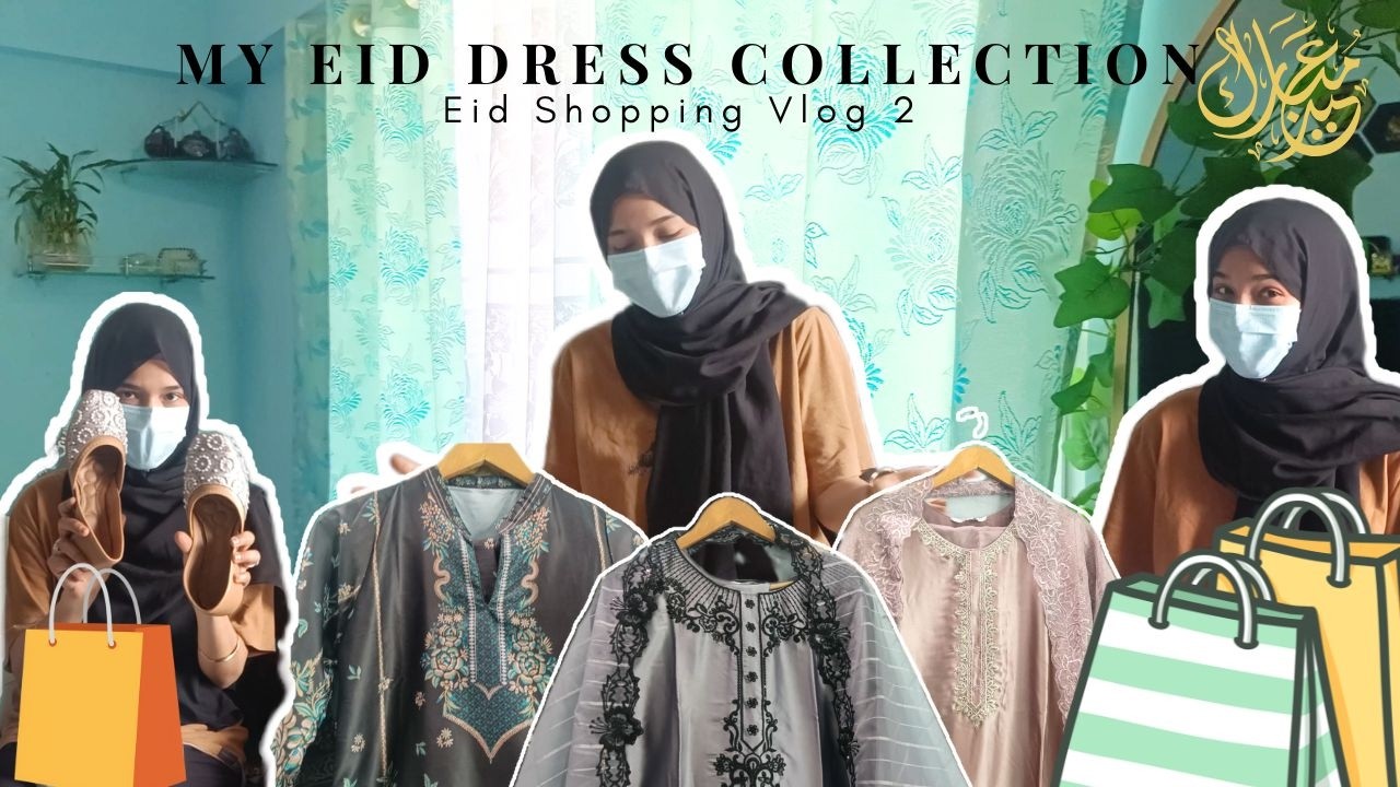 Complete 🌙Eid Dress Collection Haul 🛍️| ✨New Curtains For Home  🏠