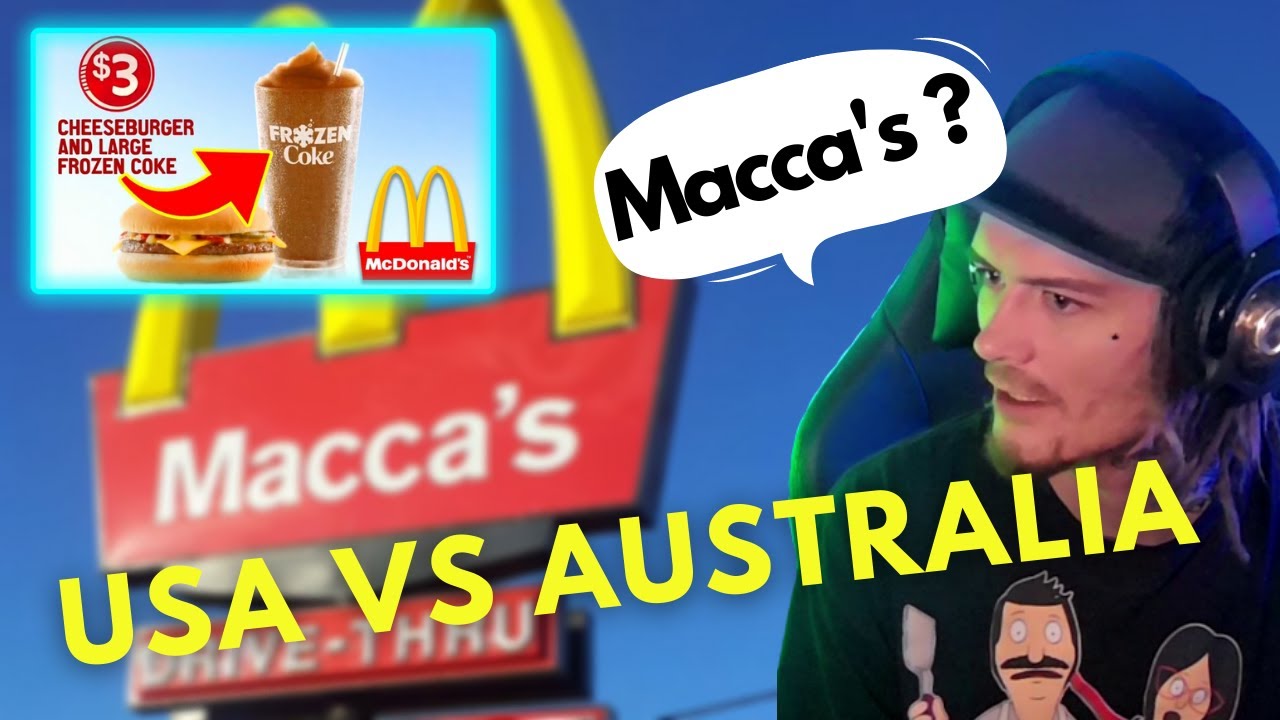 Американец отреагировал на 10 вещей, которые McDonald's в Австралии делает иначе, чем мы