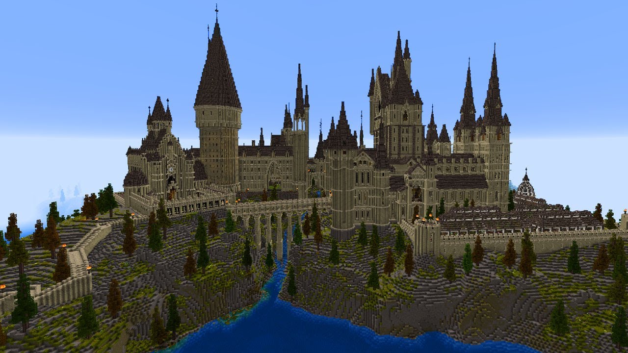 Hogwarts aus Harry Potter in Minecraft! MASSIG DETAILS!