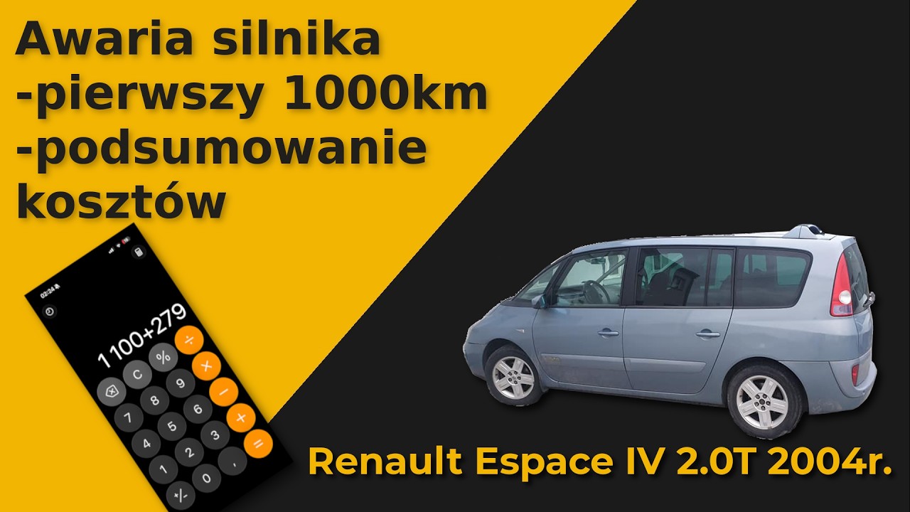 KONKURS!!! Awaria silnika 2.0T w Renault Espace IV - 1000km, konkurs, podsumowanie koszt&oacute;w - part 10