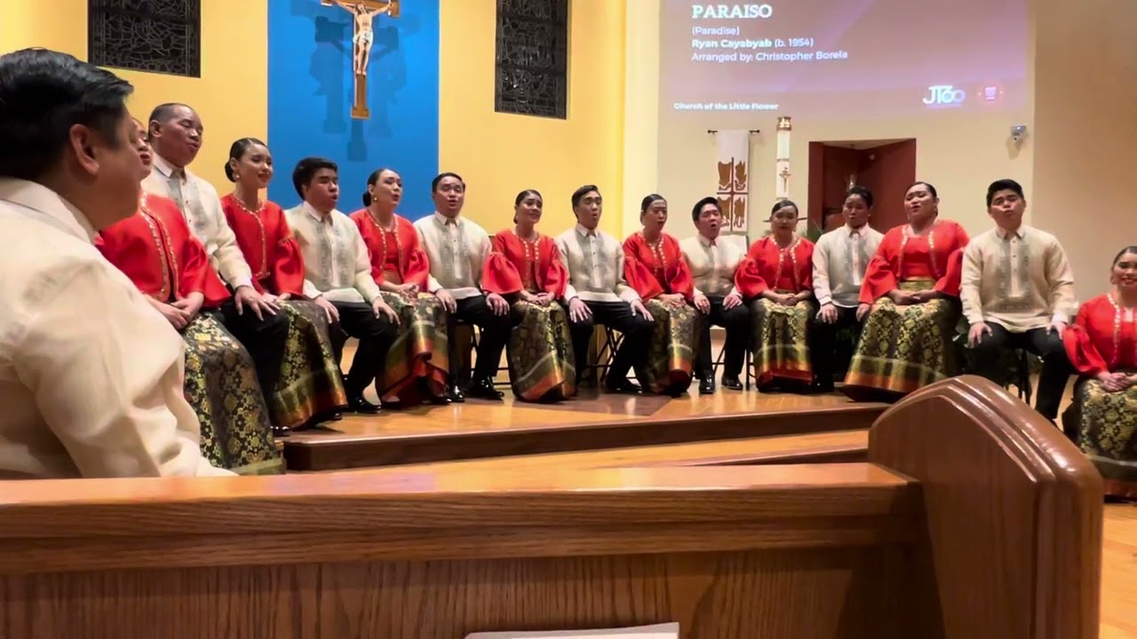 The Philippine Madrigal singers  concert , paraiso