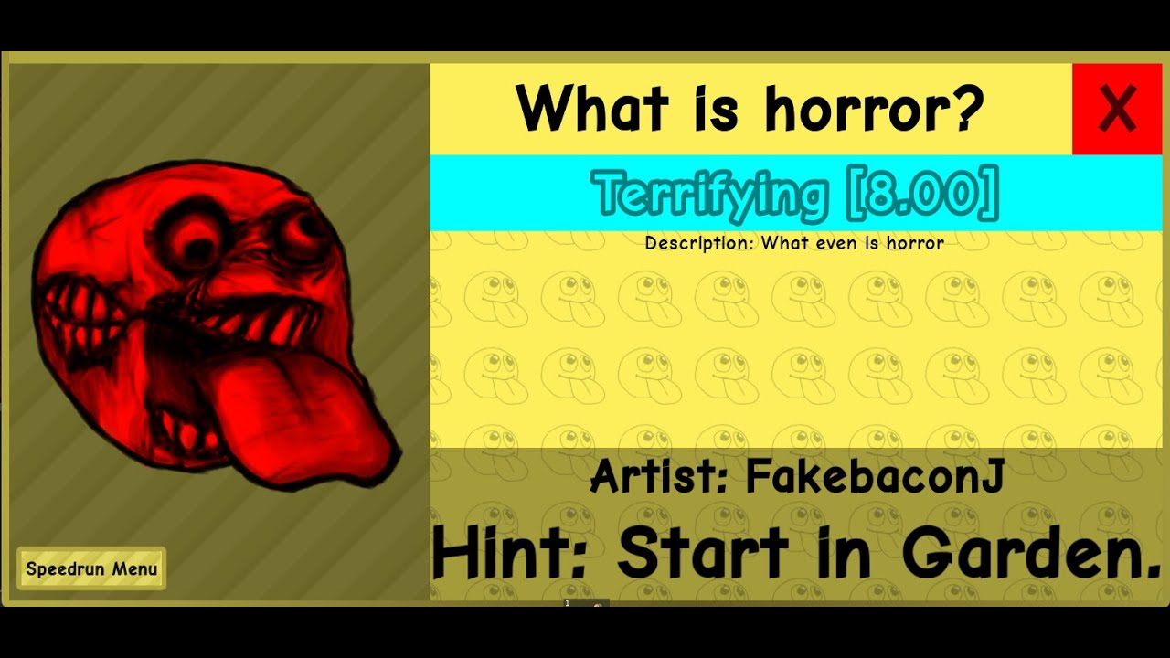 Find The Alalals | What is horror? completion