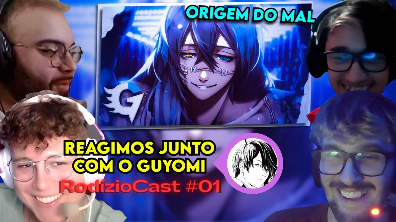 RodízioCast #01 - Reagindo a Origem do Mal | Jujutsu Kaisen junto com o @Guyom1