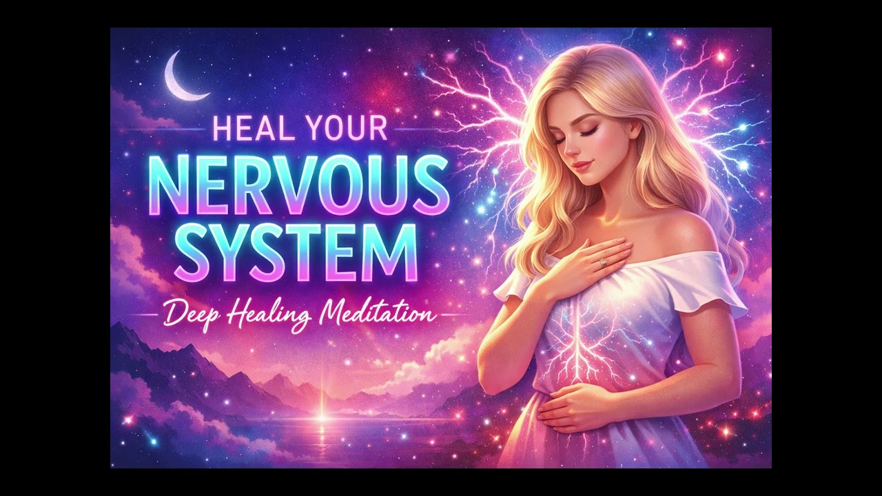 Heal Your Nervous System Meditation with Ocean Sounds 🌊 #anxietyrelief #oceanwaves