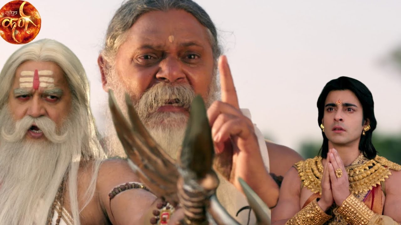 कर्ण को श्राप मिलने पर भगवान परशुराम हुए आग बबूला || Suryaputra Karn