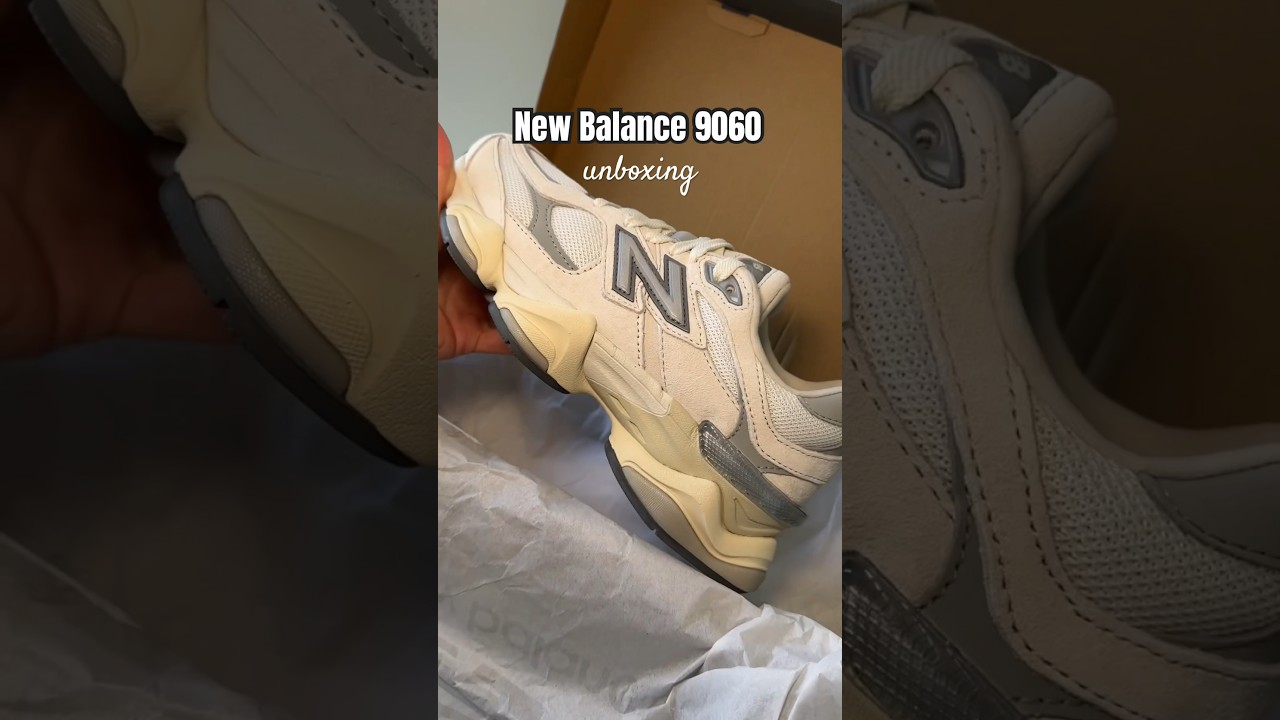 New Balance 9060 Sea Salt and Silver 