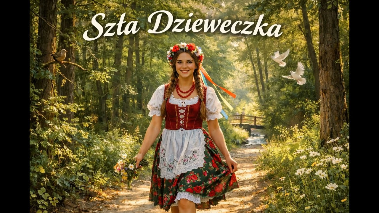 SZŁA DZIEWECZKA - PIOSENKA BIESIADNA