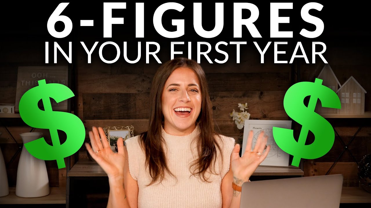 Your Step-By-Step Plan to Hit 6-Figures in Your First Year of Real Estate