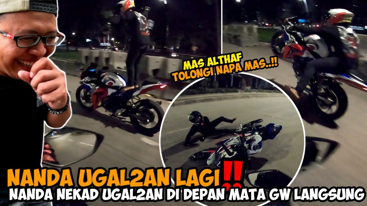 Nanda Ugal didepan gw❗Saatnya Althaf motovlog tertawa melihat ini semua