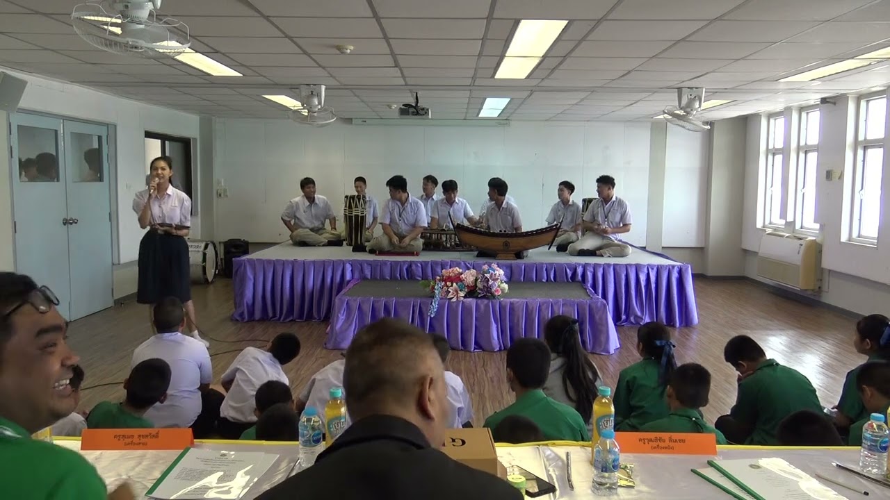 EP.46 การแสดงผลสัมฤทธิ์ รายวิชาหลักการประพันธ์และแปลทำนองเพลงไทยนักเรียนชั้น ปวช.2 ( ปี่พาทย์ ) วนศ.