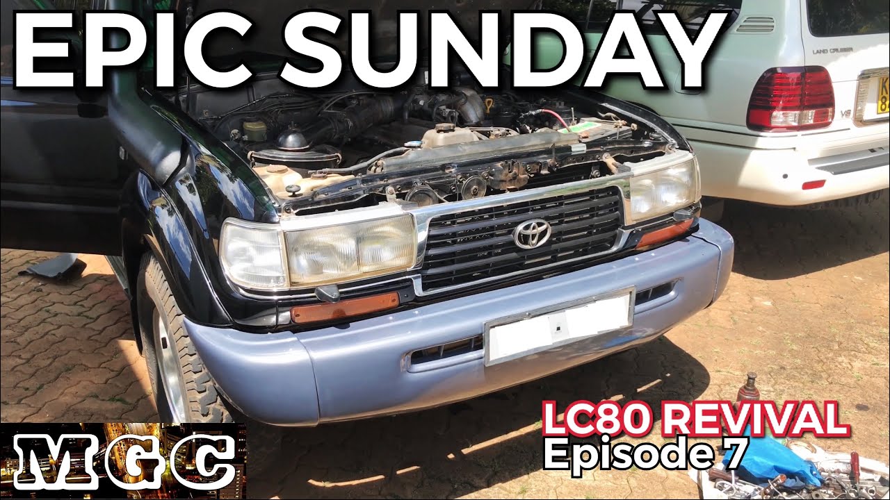 MORE LEAKS ON MY OLD LAND CRUISER 80 😟 Epic Sunday of Fixes!