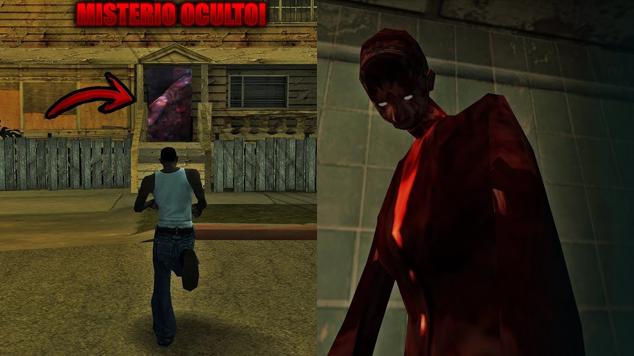 NUNCA VAYAS A La Casa de CJ del GTA SAN ANDREAS! (Creepypasta)