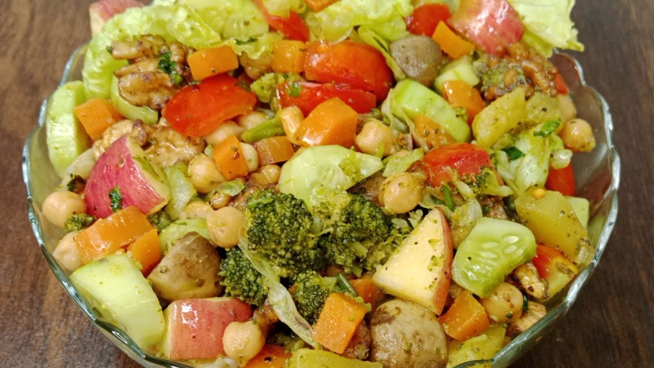 No Onion No Garlic Healthy Everyday Salad