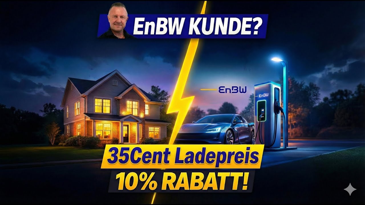 🤫 EnBW Stromkunde? Dann l&auml;dst du ab sofort g&uuml;nstiger!!!