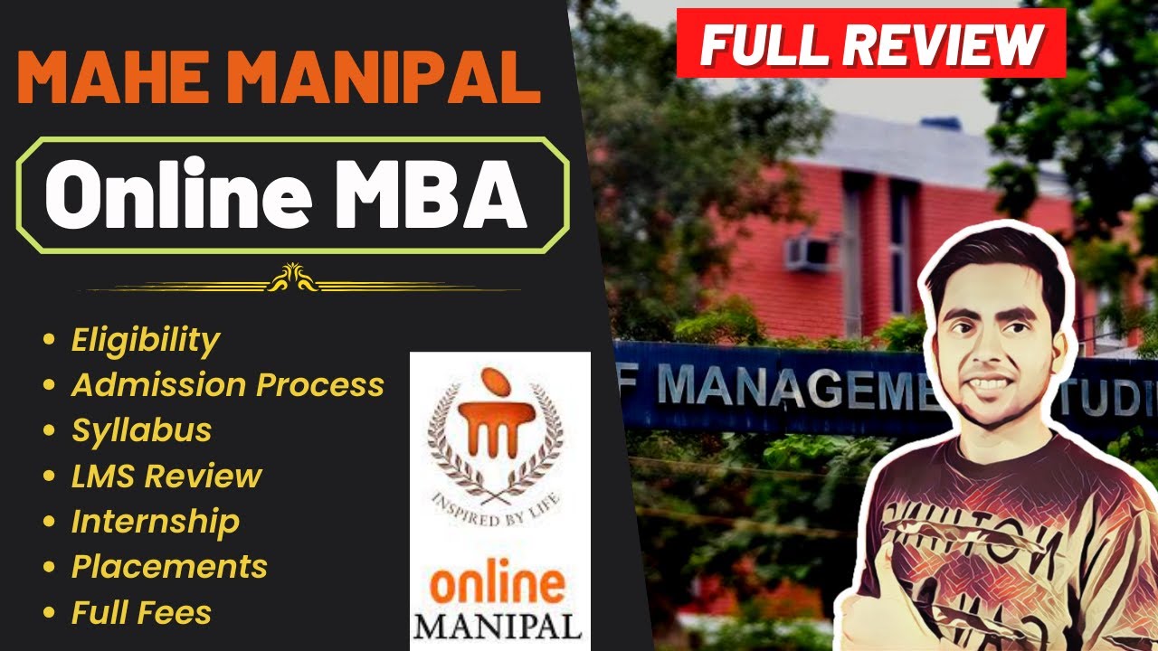 MAHE Manipal Online MBA Review 2025 | Admission | Fees | Syllabus | Placement | CollegeRoof
