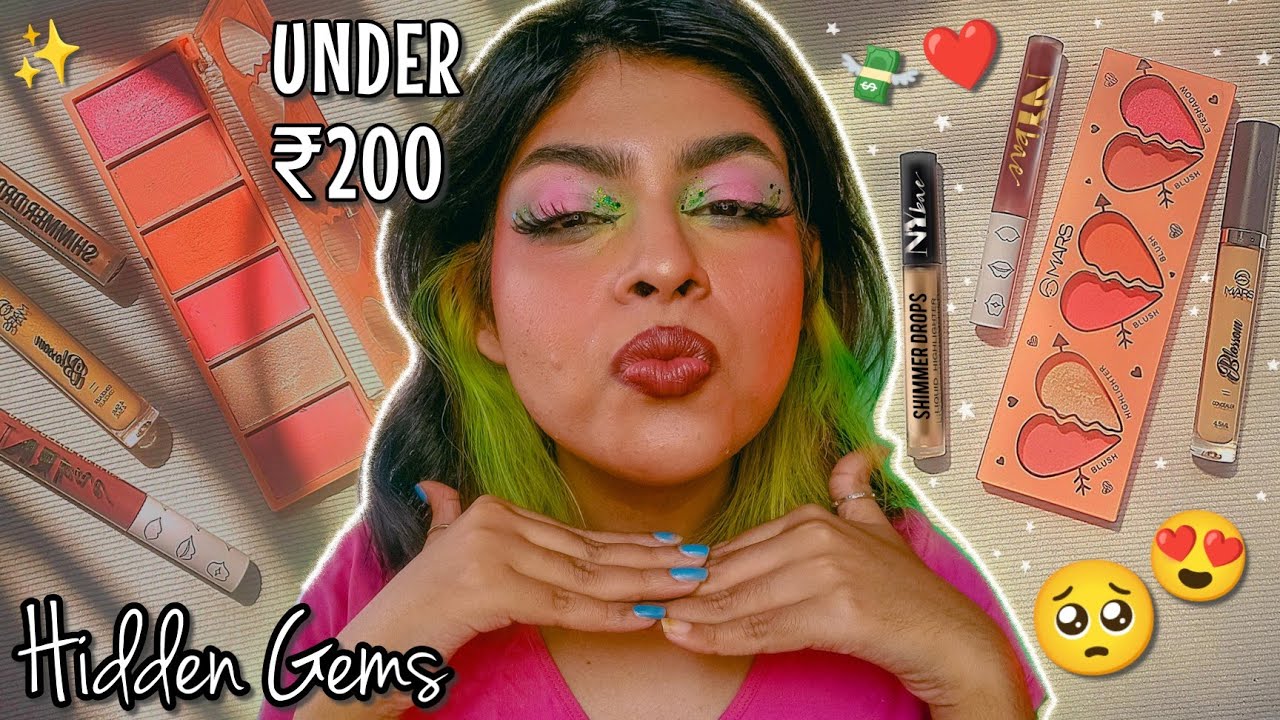 *UNDER ₹200* NY Bae & MARS COSMETICS NEW MAKEUP LAUNCHES ✨NY Bae Tryon Review |Mars Cosmetics Review