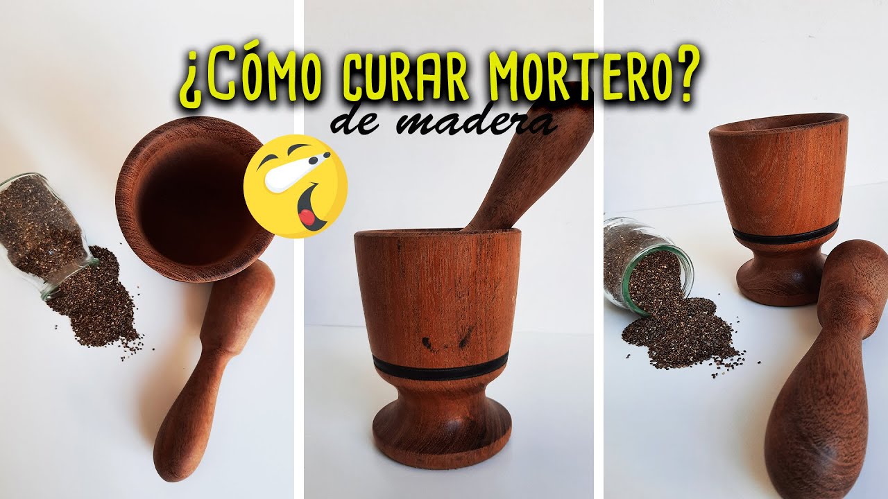 Cómo curar Mortero de MADERA