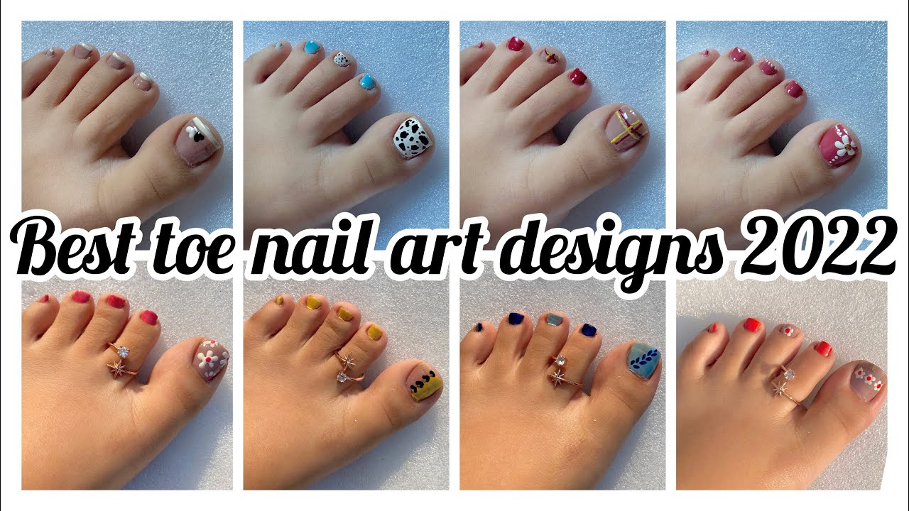 Best toe nail art designs 2022 || No tools nail art designs compilation
