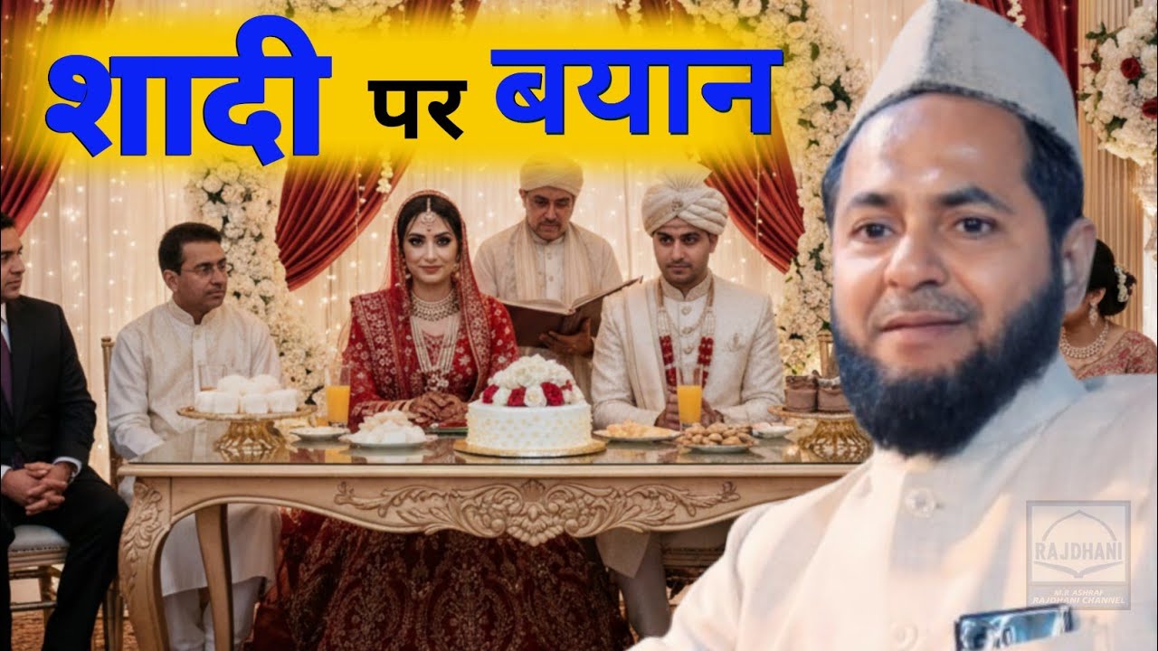 Shadi | शादी पर बयान Power Full Bayan By Maulana Jarjis Ansari Hafizaullah