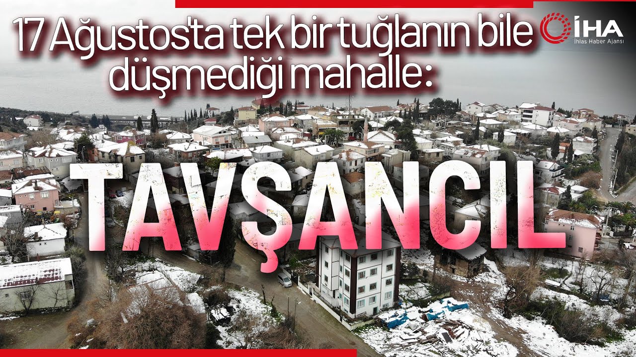 17 Ağustos Depreminin Yıkamadığı Tavşancıl'ın Sırrını Mahalle Sakinlerini Anlattı