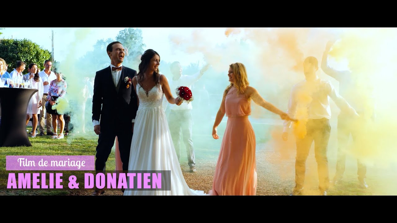 Film de mariage : teaser du mariage d'Amélie et Donatien