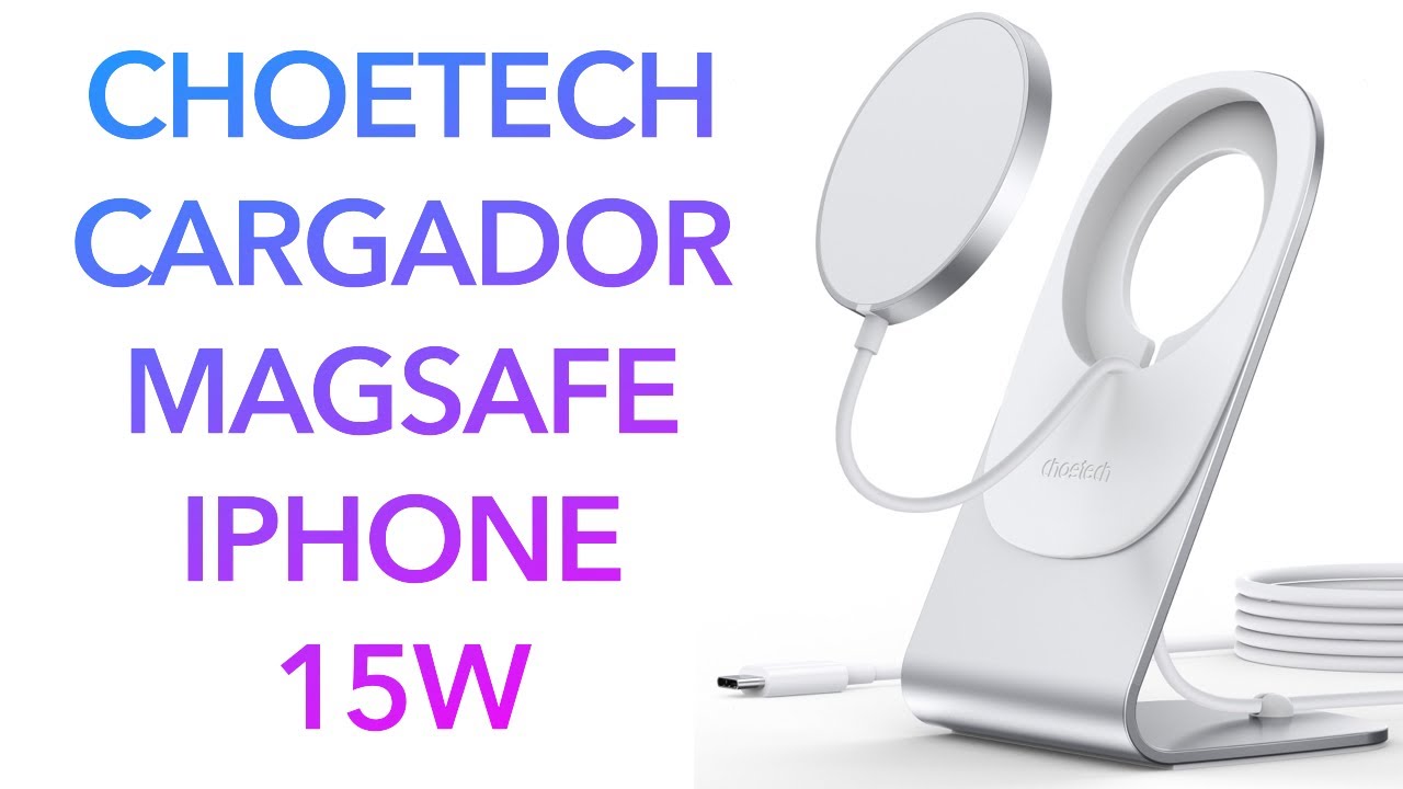 Unboxing - CHOETECH Cargador MagSafe iPhone 15w