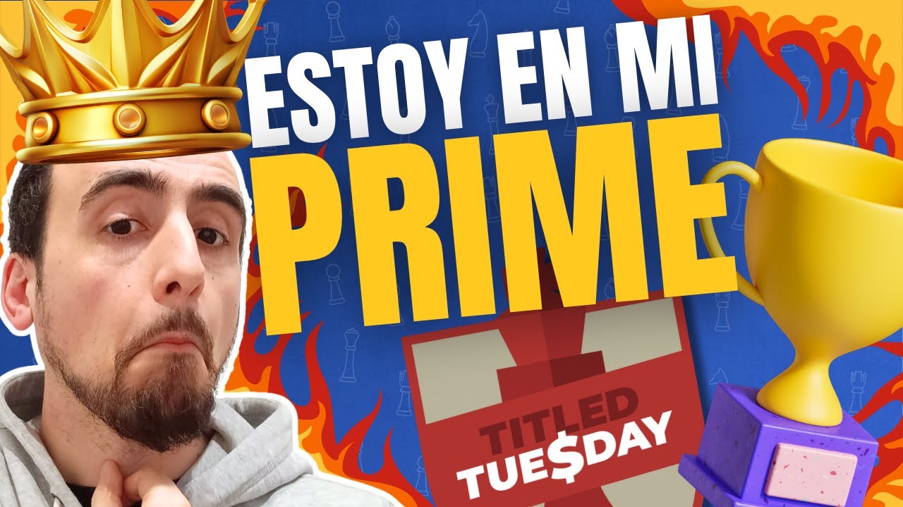 NADIE AGUANTA contra mis APERTURAS de SÚPER GRAN MAESTRO | TITLED TUESDAY contra SARANA, PICHOT...