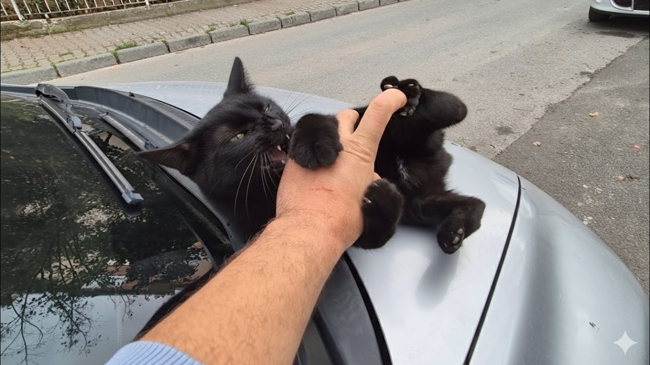 The cat that first attacked me became my best friend.