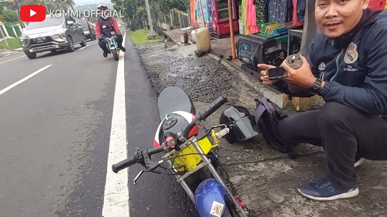 KOMMI STB ( Senang Tanpa Beban) ke puncak pakai MINI GP bersama KOMUNITAS MOTOR MINI INDONESIA