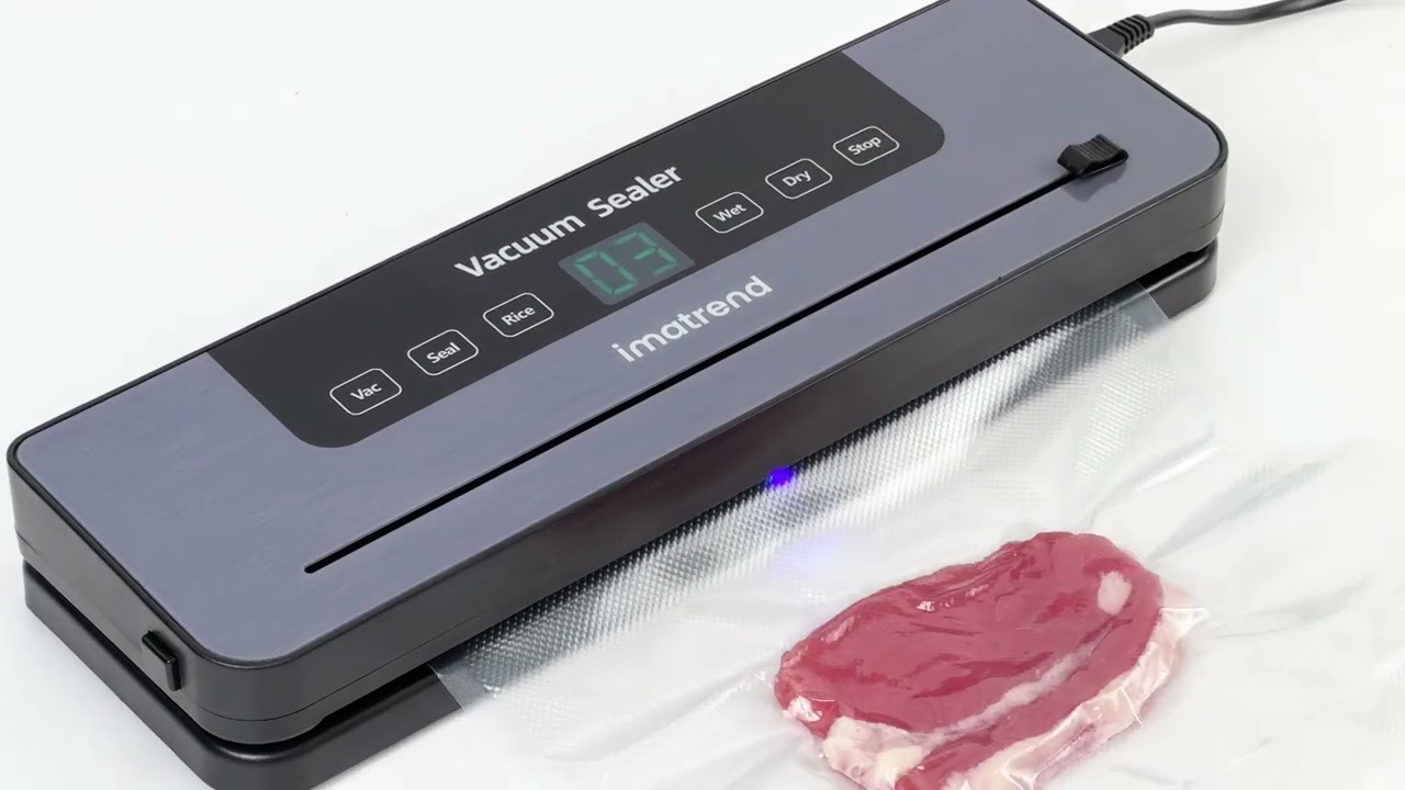 Aparat de vidat si sigilat alimente IMA Trend, 120W, 60kpa, 30 cm, Cutter