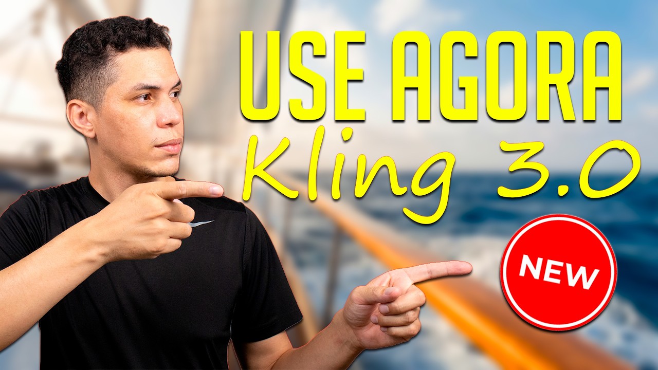 ADEUS SORA 2 e VEO 3!? Chegou Kling 3.0: O Novo Rei do Vídeo com Inteligência Artificial (USE AGORA)