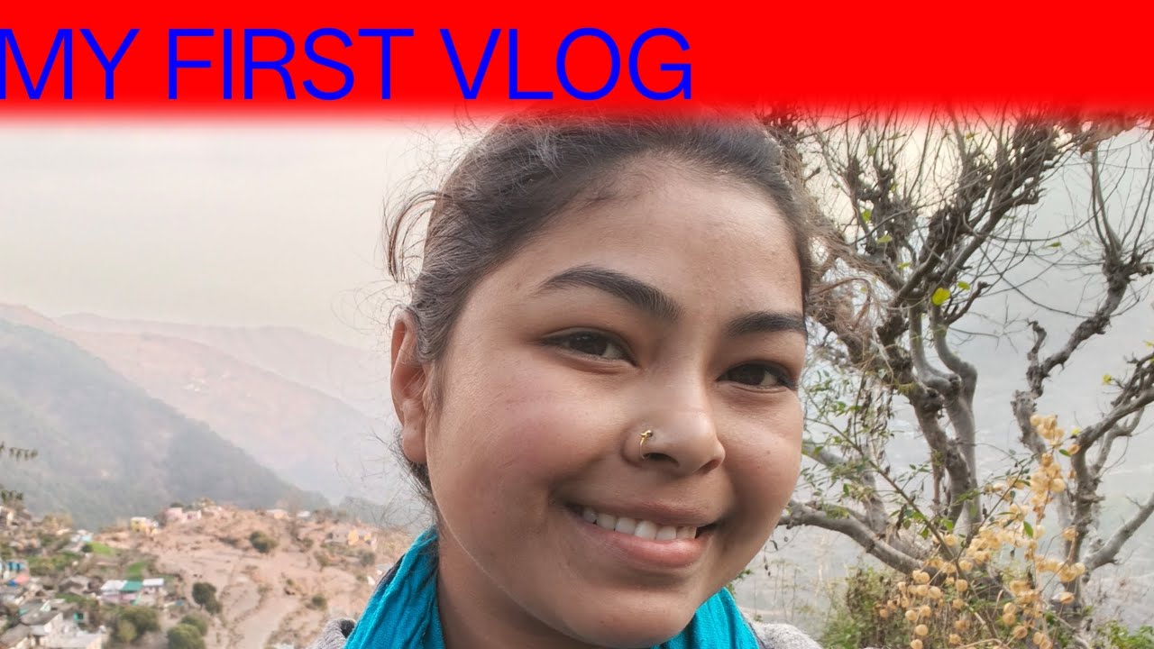 My first vlog🥰 friend masti #garhwali #uttarakhand 