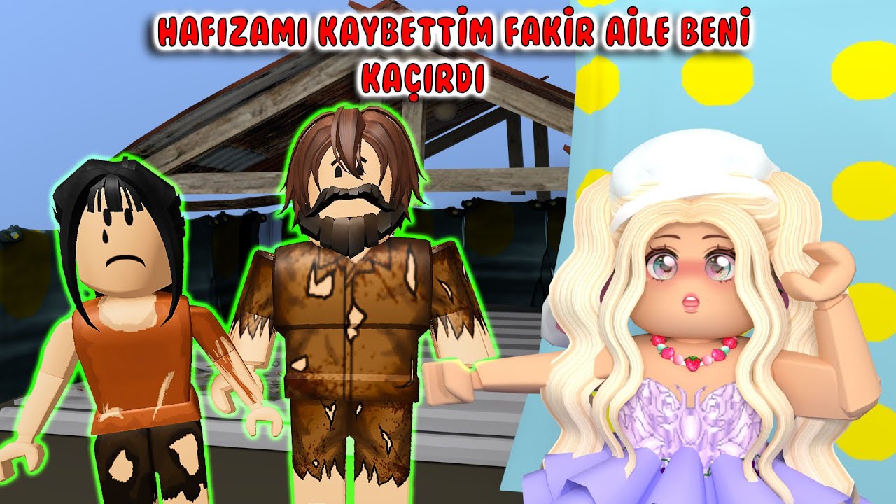 😂 FAKİR AİLE ZENGİN KIZI KAÇIRIP EVLAT EDİNİYOR ! 😱👧| ROBLOX BROOKHAVEN KOMİK HİKAYE !