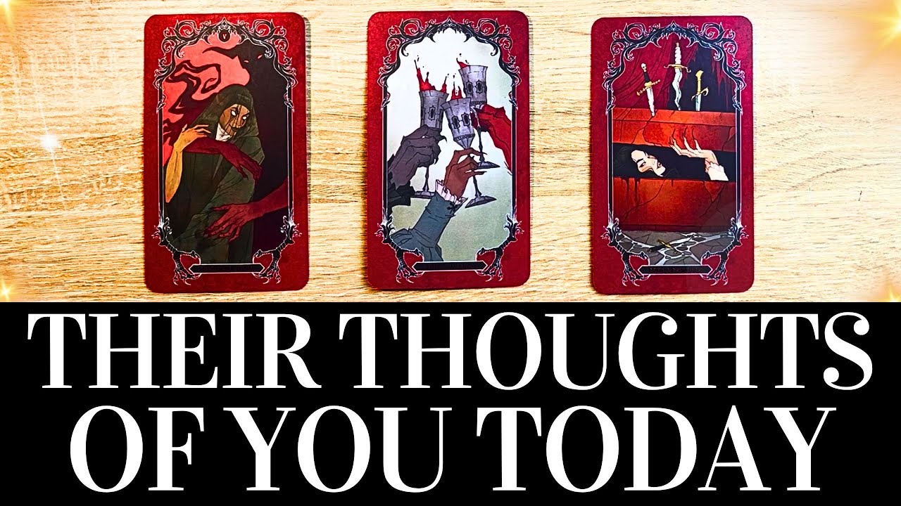 PICK A CARD 🥰🔮 Their THOUGHTS Of YOU Today 🔮🥰 What Is On Their Mind? ❤️ Love Tarot Reading Soulmate