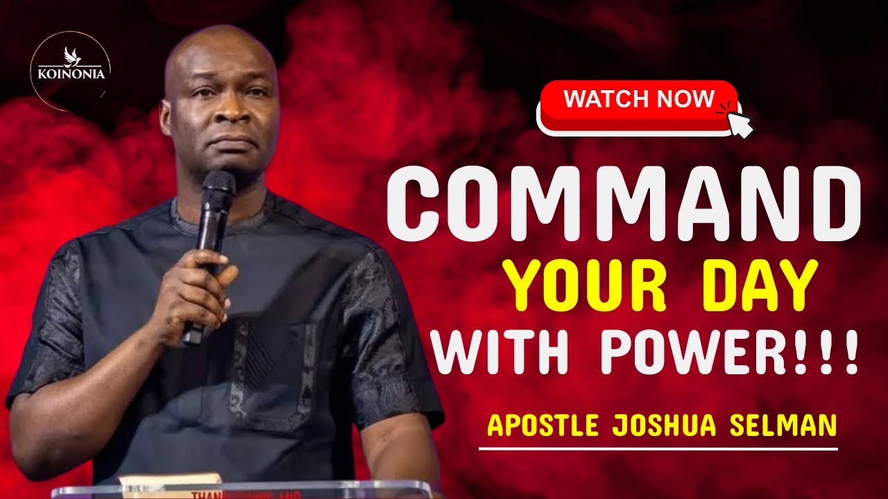 Morning Declarations That Shift the Spiritual Atmosphere | Apostle Joshua Selman