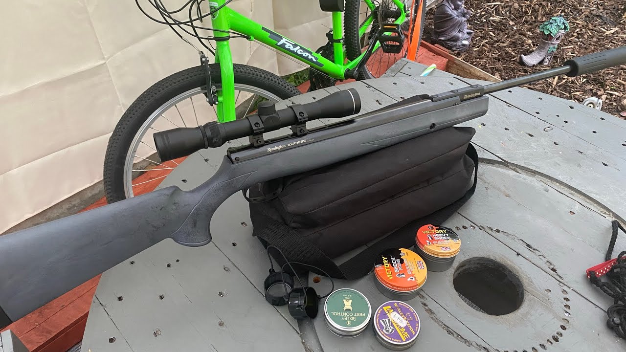 Remington xp Having fun at shooting range