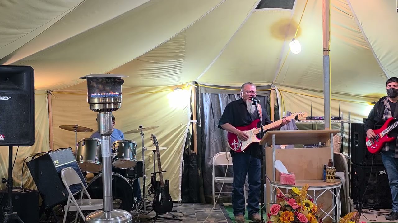 Bob Beaver @God Is My Rock Ministry Revival in Jones Ranch, NM 