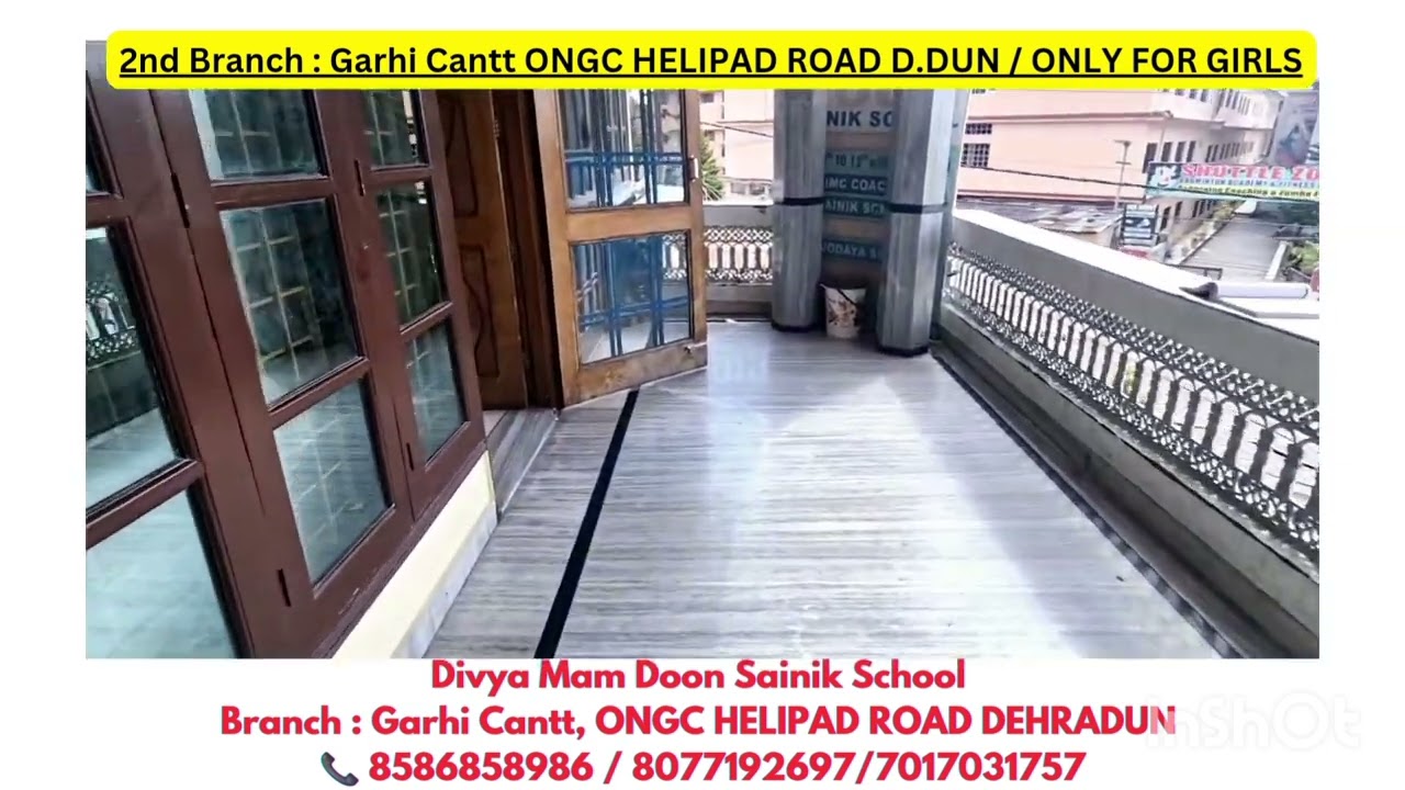 RIMC / SainikbSchool & RMS Girls Campus at Garhi Cantt ONGC HELIPAD ROAD DEHRADUN