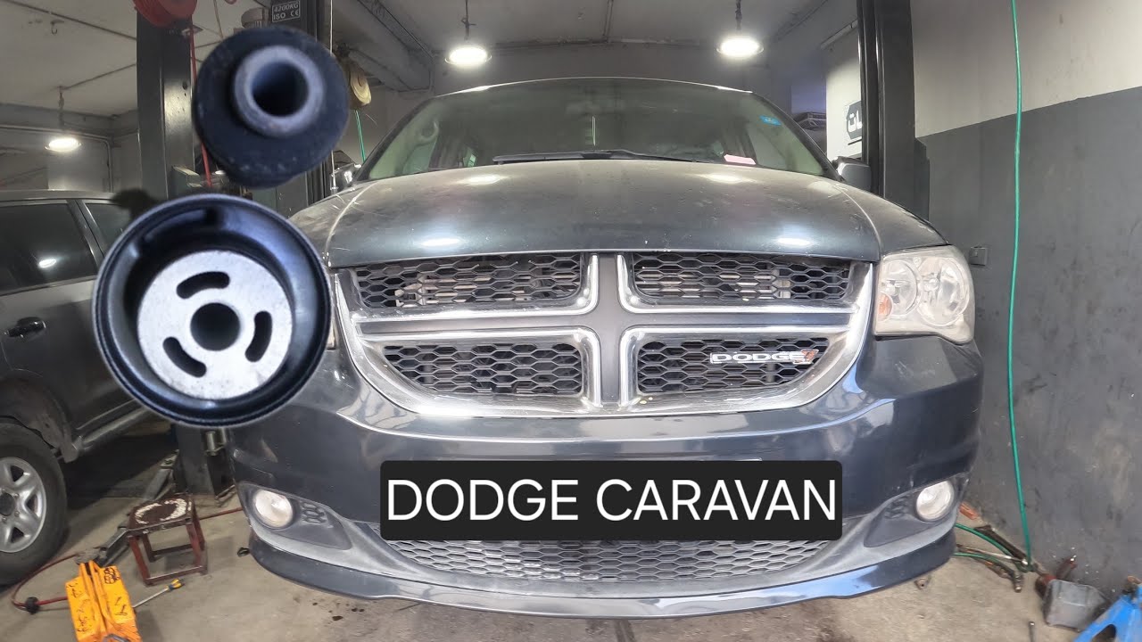 front control arm bushing replacement ... dodge caravan 2008-2020 (torque specs)