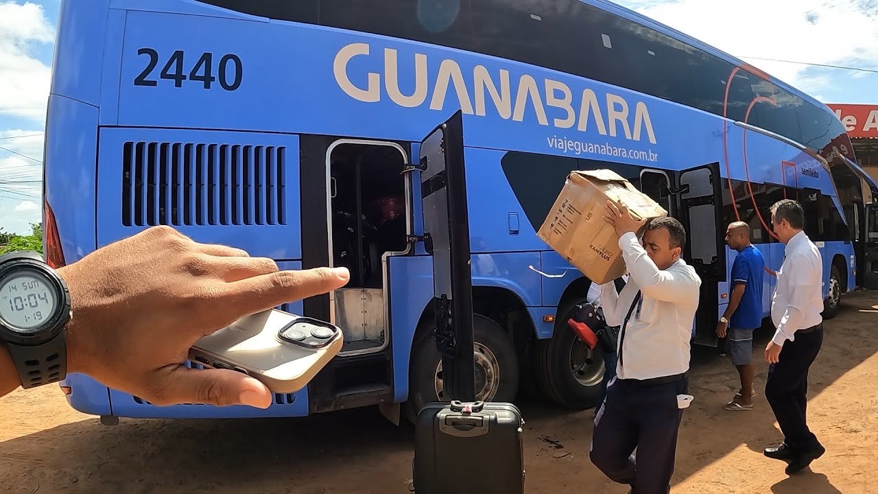Peguei um ÔNIBUS do PIAUÍ para BRASÍLIA pela EXPRESSO GUANABARA