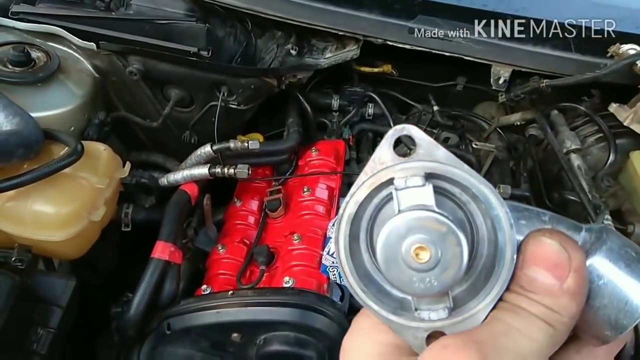 КАК ЗАМЕНИТЬ ТЕРМОСТАТ, OPEL OMEGA 2.5L ,2.6L,3.0L,  3.2L ®️