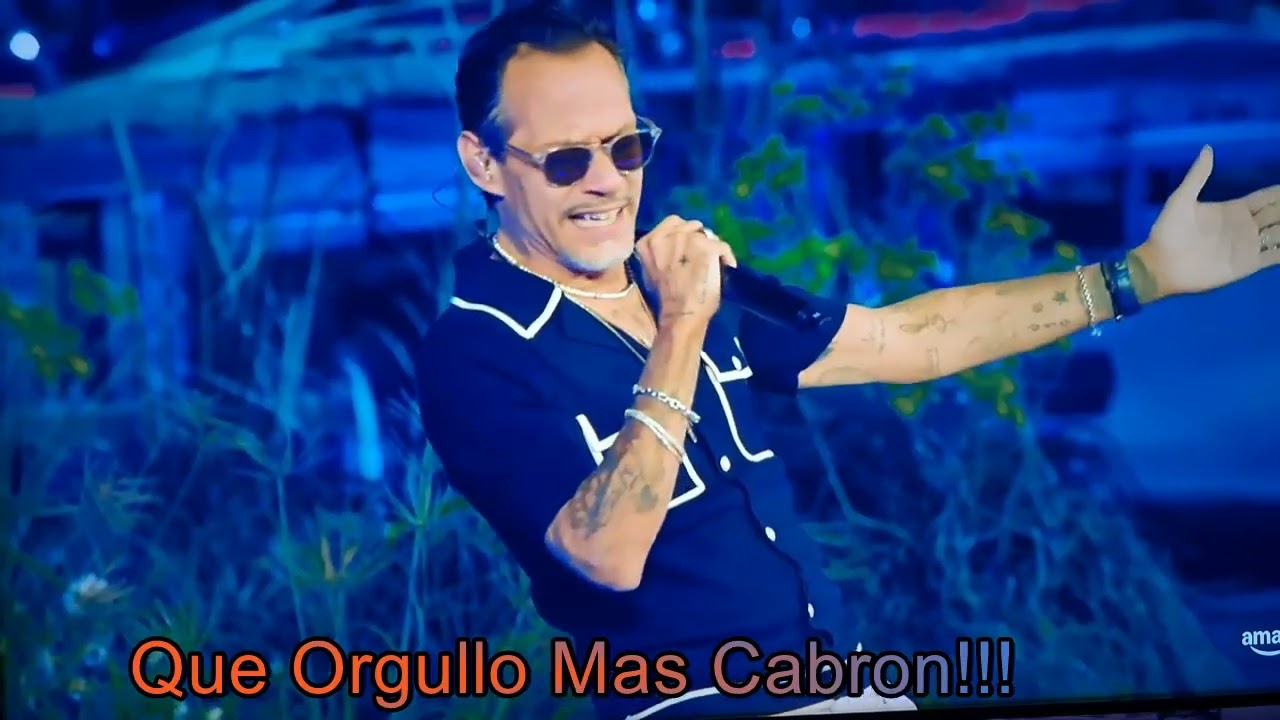 Bad Bunny & Marc Anthony Singing Preciosa