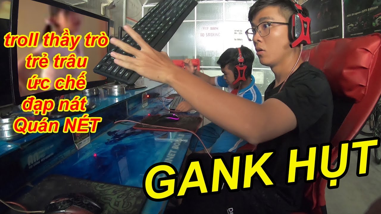 Troll Trẻ Trâu Ức Chế Đập Nát Quán NÉT Và Cái Kết Cười Đau Ruột | TQ97